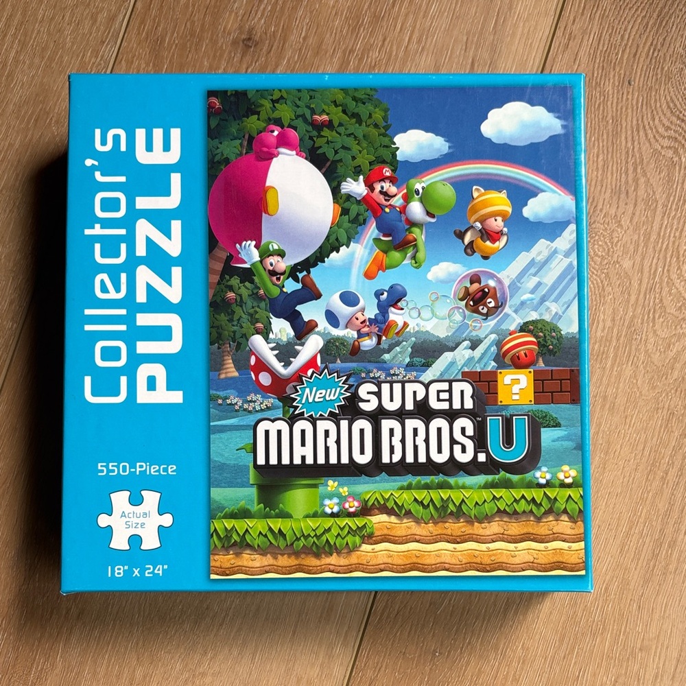 New Super Mario Bros. U Collector's 550 pieces Puzzle.